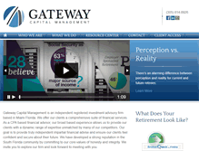 Tablet Screenshot of gatewaycapitalmanagement.net